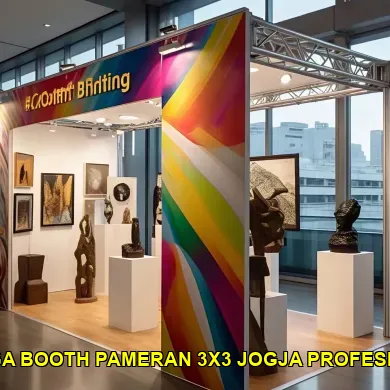 harga booth pameran 3x3 jogja profesional
